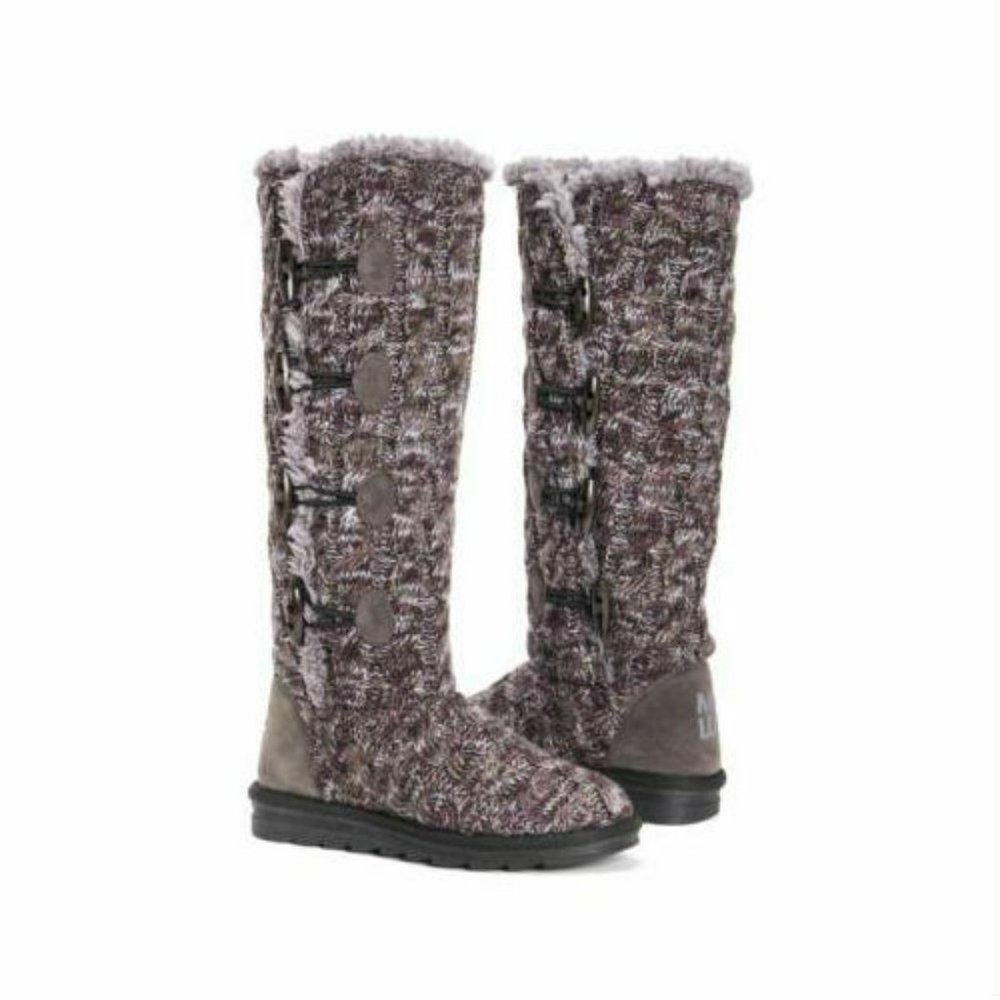 Tall Sweater Boots Purple Muk Luks Felicity 10